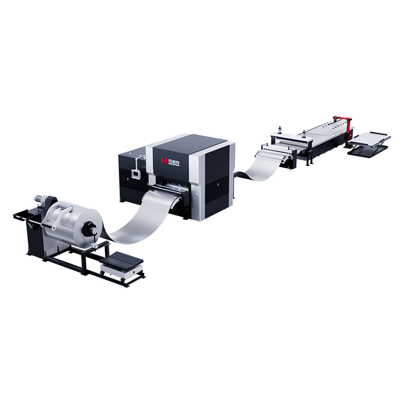 液壓開卷矯平剪切線